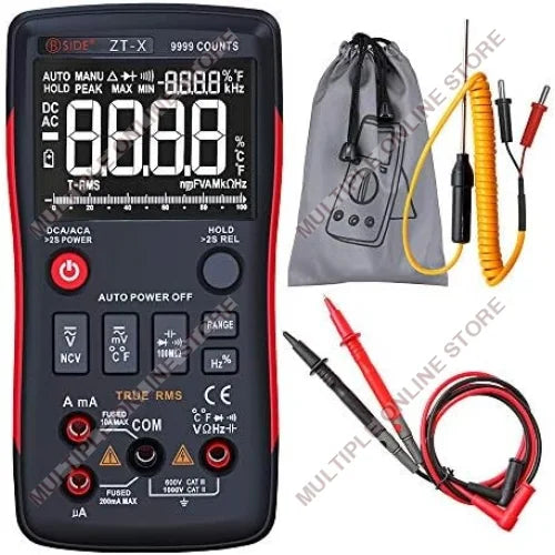 ZOYI ZT-X True RMS Digital Multimeter 3 Line Display Auto
