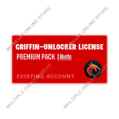 Griffin-Unlocker 3 Months License with Premium Pack for (Existing Account)
