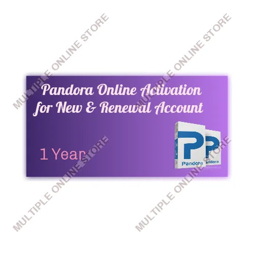 Pandora Online Activation (1 Year) New & Renewal Account