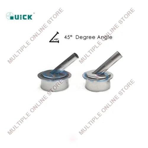 QUICK Rework Stations Original Nozzle 2 in 1 Set (7MM & 5MM with 45° Degree Angle)
