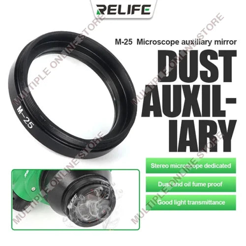 RELIFE M-25 Dust Proof Anti Smoke Protective Lens for Microscope