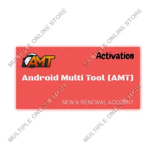 Android Multi Tool (AMT) Activation for New & Renewal Account