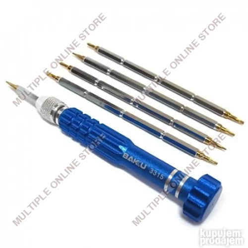 BAKU BK-3315 Precision Screwdriver 5 in 1 Set