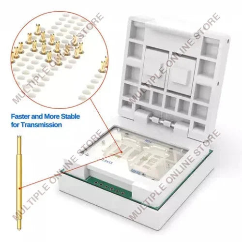 eMMC / eMCP Socket BGA221 / BGA254 Test Socket Adapter for UFI-Box (Upgraded Version)