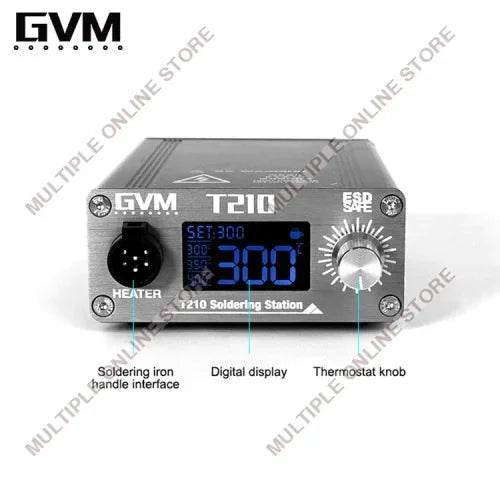 GVM T210 Soldering Iron Station