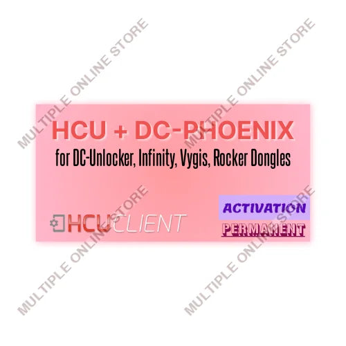 HCU + DC-Phoenix Activation for DC-Unlocker / Infinity / Vygis / Rocker Dongles - MULTIPLE ONLINE STORE