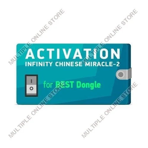 Infinity Chinese Miracle-2 Activation for BEST Dongle (1 Year Support Included) - MULTIPLE ONLINE STORE