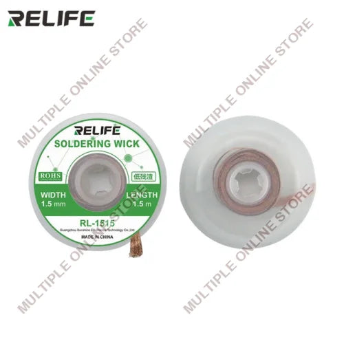 RELIFE RL-1515 Soldering Wick (W) 1.5MM (L) 1.5M