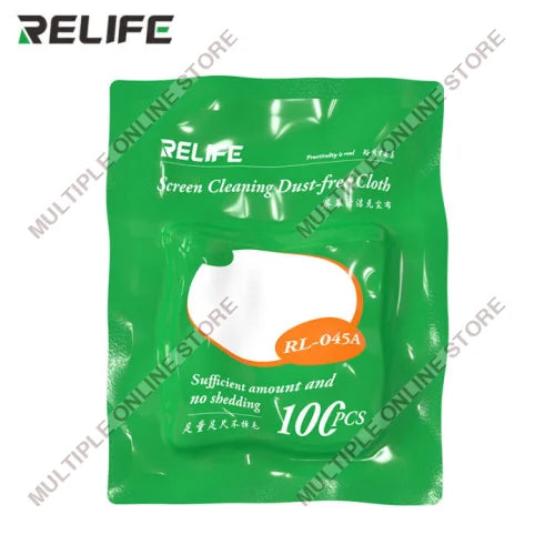 RELIFE RL-045A Screen Cleaning Dust Free Cloth (100pcs)