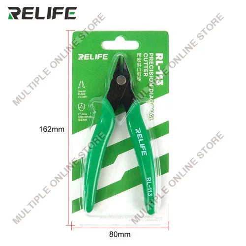 RELIFE RL-113 5-inch Precision Diagonal Cutting Pliers