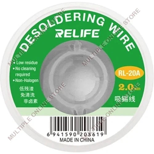 RELIFE RL-20A Desoldering Wire 2.0MM