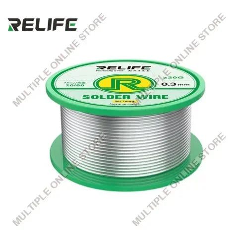 RELIFE RL-440 Solder Wire (A) 20/80 (D) 0.3MM
