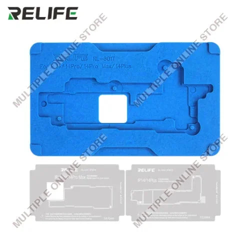 RELIFE RL-601T iPhone 14 Series Middle Board Tinning Platform (Fixture + Stencils)