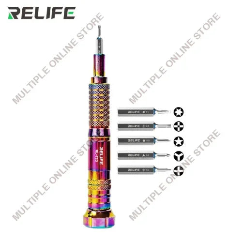 RELIFE RL-723 Interchangeable Torque Screwdriver with 5 Bits