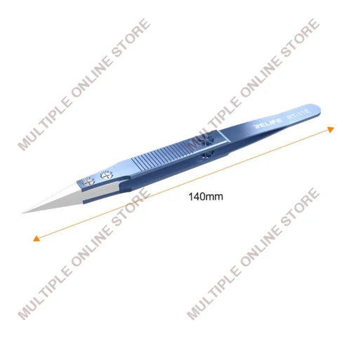 RELIFE RT-11E Anti Static Resistant Ceramic Fly Leads Tweezer
