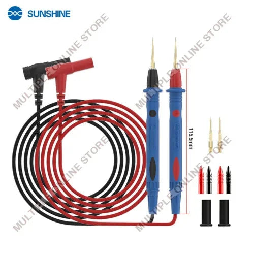 SUNSHINE SS-024B Interchangeable Stainless Steel Multimeter Pen