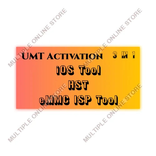UMT eMMC ISP Tool & HST & iOS Tool Activation