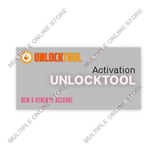 UnlockTool Activation for (New & Renewal Account)