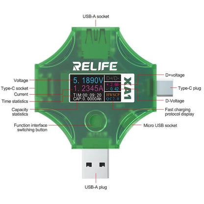 RELIFE XA1 Current & Voltage Multifunctional Tester