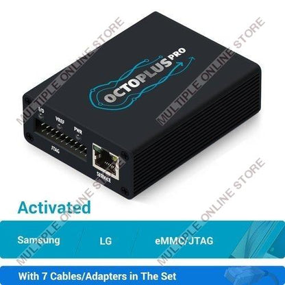 Octoplus Pro Box with 7 in 1 Cable/Adapter Set (Activated for Samsung + LG + eMMC/JTAG) - MULTIPLE ONLINE STORE